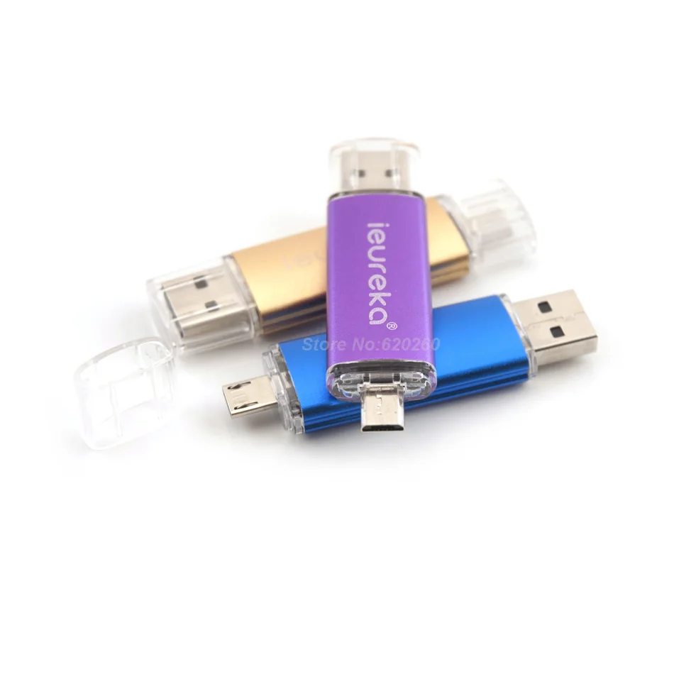 OTG флеш накопитель 64 ГБ USB накопители для смартфона мобильного телефона планшета
