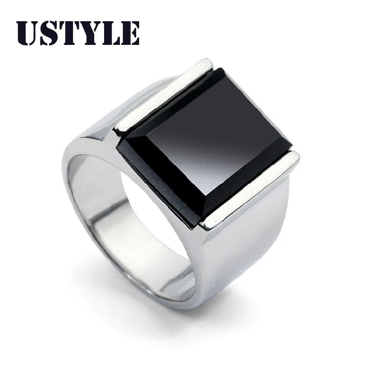 USTYLE 2015 новое поступление модные кольца в стиле панк готика винтажная модель для