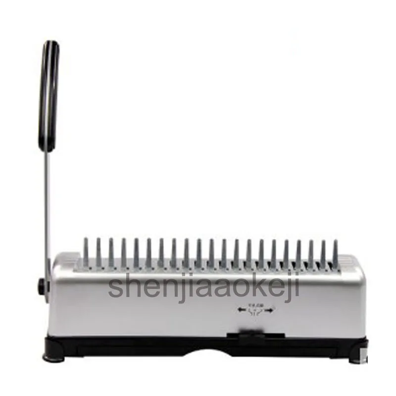 Manual Bookbinding machine GD-15 rubber ring clamp binding 21 hole punching comb contract tender | Компьютеры и офис