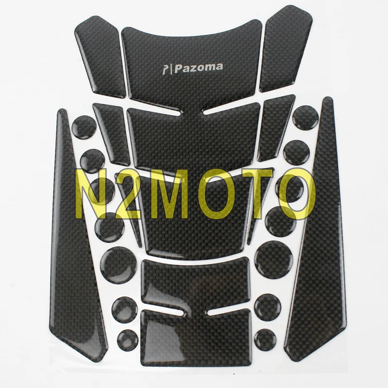 

Black Carbon Fiber Motorcycle 3D Gas Fuel Tank Pad Protector Sticker Decal Universal For BMW Yamaha Honda Suzuki Kawasaki