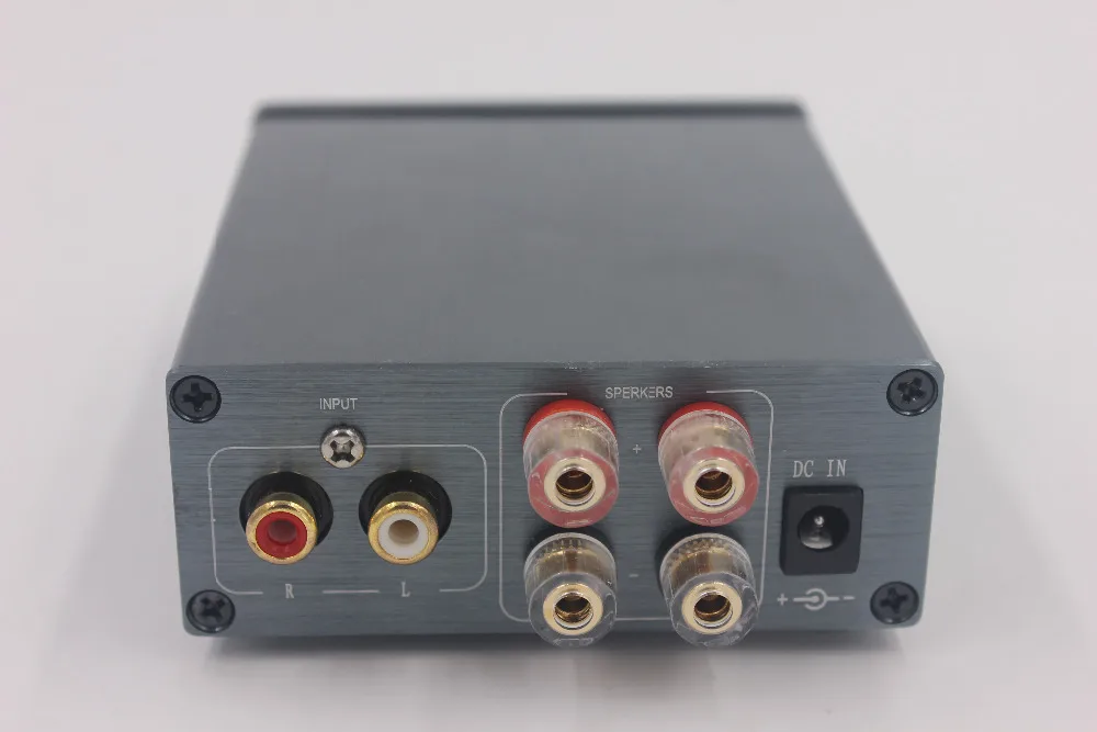 HiFi аудио стерео Цифровые усилители мощности 2,0 TPA3116 2*100 Вт мини домашний алюминиевый корпус усилитель с NE5532