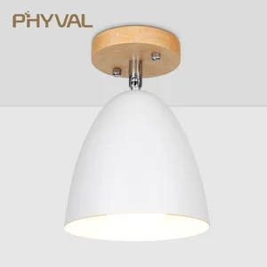 Скандинавская Светодиодная потолочная лампа, современный простой светильник на потолок для гостиной, спальни, кабинета, декоративное освещение подсветка потолка для кухни