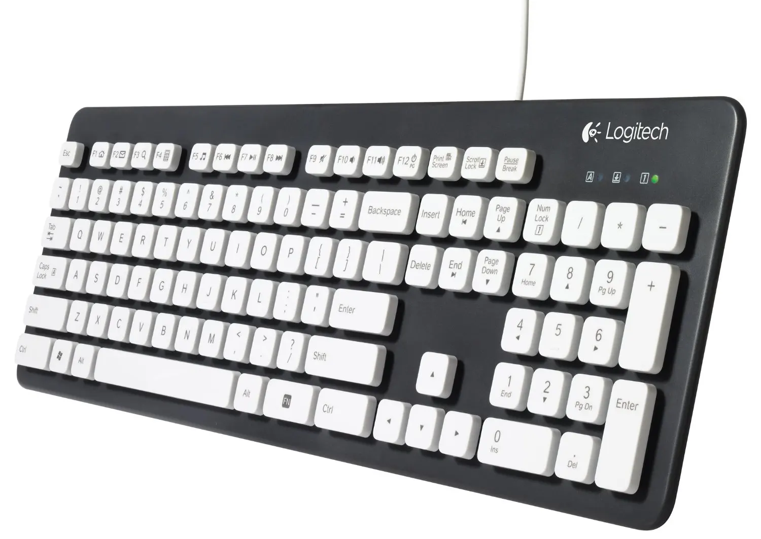 Моющаяся Клавиатура Logitech K310 для Windows черный цвет|keyboard cover for macbook|keyboard ledkeyboard guitar |