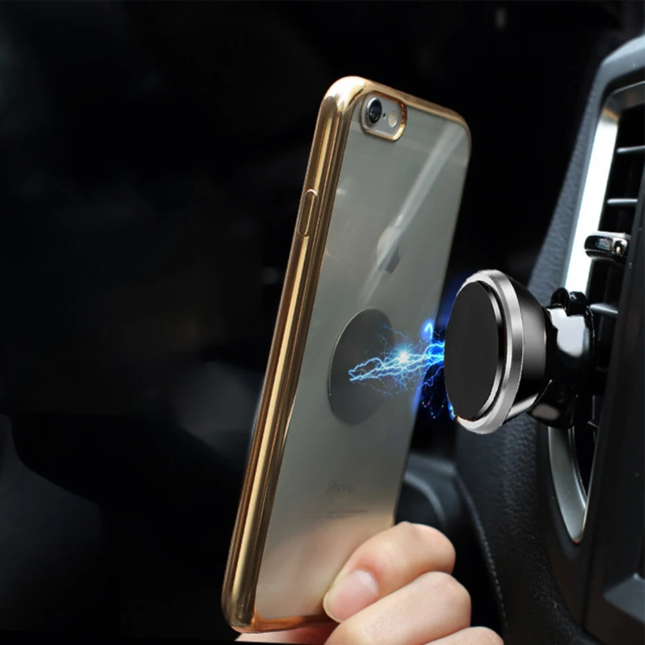 Универсальный автомобильный держатель для iPhone11 Xs Xr 8 6 7 крепление на вентиляционное отверстие Магнитная автомобильная подставка для телефона для samsung huawei Авто gps кронштейн