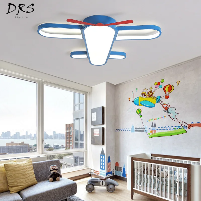 Современный светильник для детской комнаты потолочный мультяшный светодиодный
