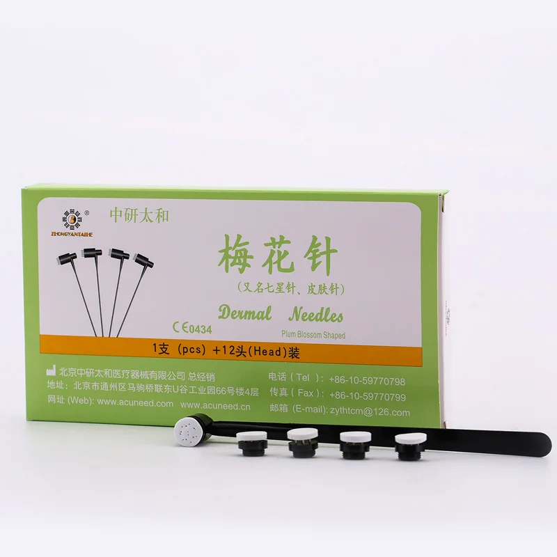 zhongyantaihe acupuncture massage skin needle with 12 heads seven star plum blossom needles SZ | Красота и здоровье
