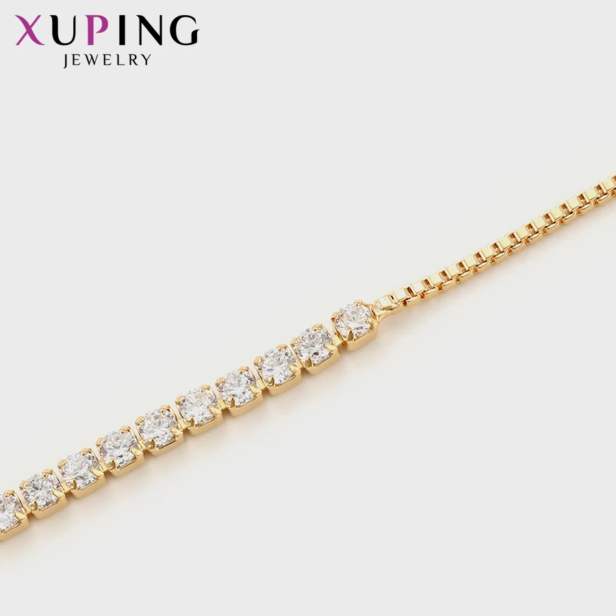 Xuping Fashion Vintage Bracelet With Synthetic Cubic Zirconia for Women Jewelry Gifts 70007 | Украшения и аксессуары