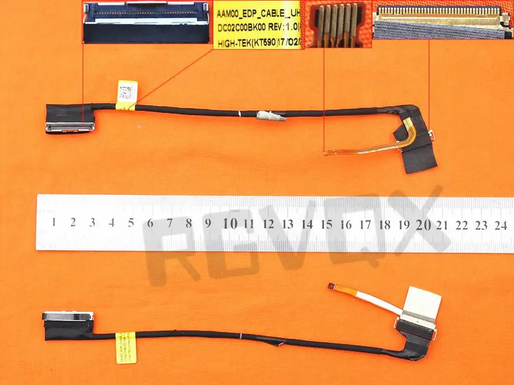 

New Laptop LCD Cable for Dell XPS 15 9550 9560 M5510 PN: 0HHTKR DC02C00BK10 Replacement Notebook LCD LVDS Cable