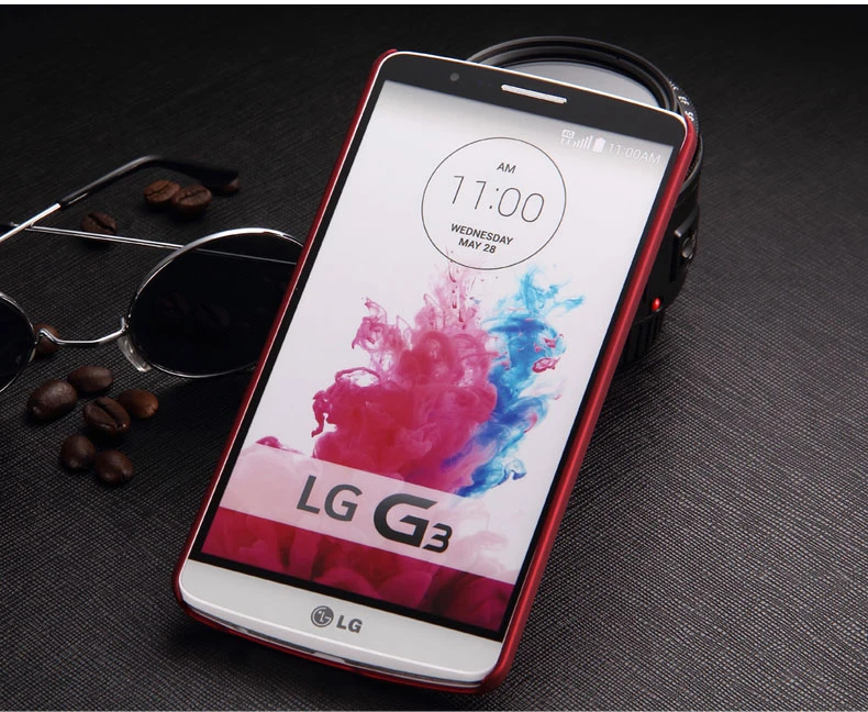 Матовая Пластик Coque 5.5For Lg G3 чехол для Lg G3 D855 D856 D857 D859 телефона чехол-лента на заднюю панель