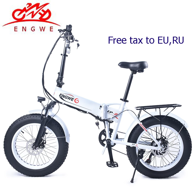 Электрический велосипед 20 &quot4 0 Fat Tire Алюминиевый складываемый 48V12A литиевая