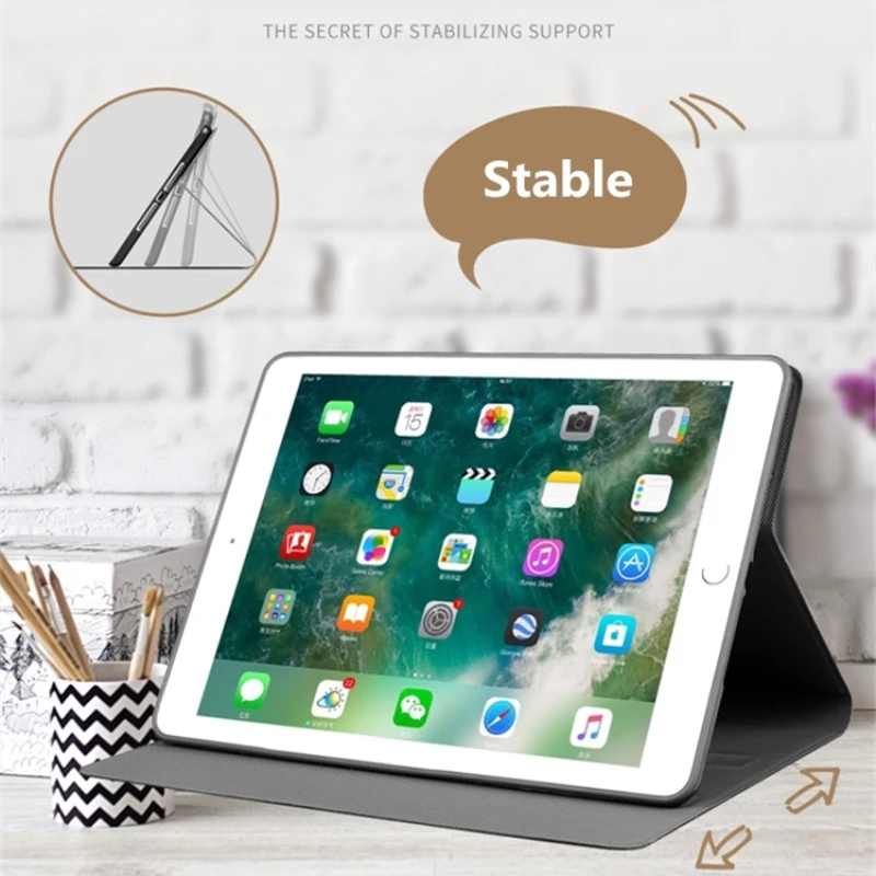 For iPad air 1-2 9.7 inch case with Auto Wake Up/Sleep Function Stand Smart Cute Creative Duck for ipad 9.7&quot cases | Компьютеры и