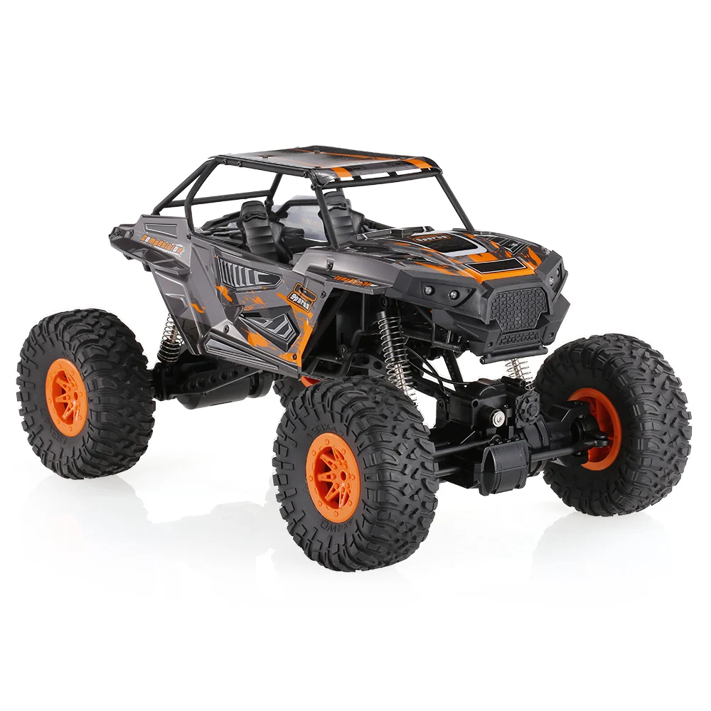 Оригинальные игрушки 10428 E 1/10 2 4G 4WD Электрический шлифованный гусеничный RTR