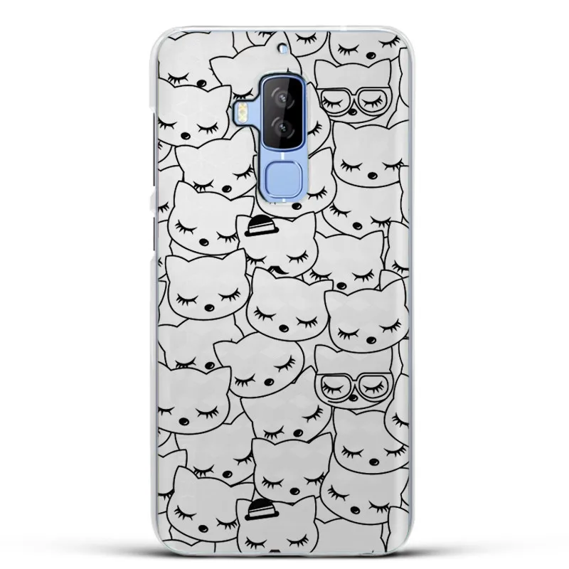 For Homtom S8 Case Hard Plastic Back Cover Luxury Cartoon Painting Mobile Phone Protective Shell 5.7&quot |