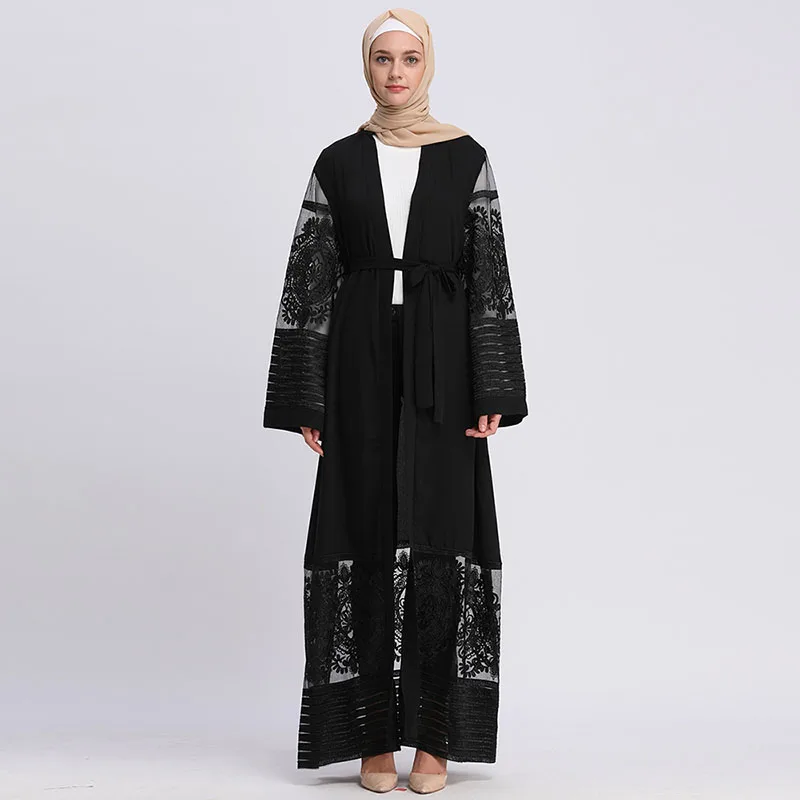 Женское мусульманское платье Abayas модная высококачественная одежда в