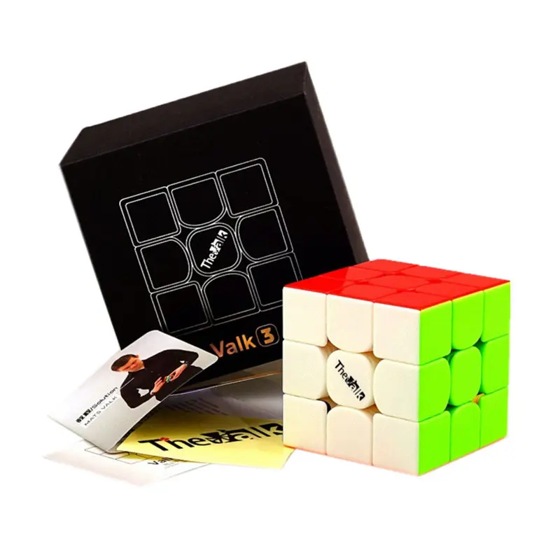 Valk3 Stickeless Valk3 мощность M кубик рубика Магнитный куб/Valk 3 Мощность/Valk 3/Мини Размеры Cube 3x3 Скорость Mofangge конкурс кубики рубика игрушка WCA головоломки волшебный куб профессиональный игрушки для взрослых - Цвет: Valk3 Stickeless