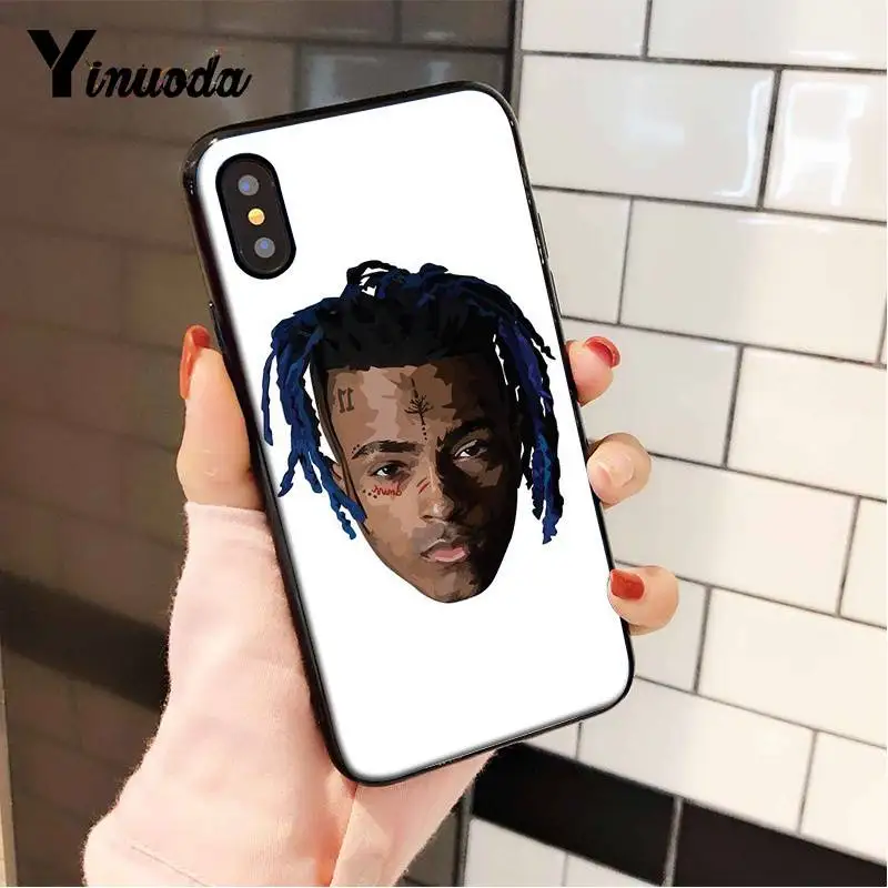 A14 Yinuoda xxxtentacion популярный мальчик крутой узор чехол для телефона для iPhone 8 7 6 6S 6Plus 5 5S SE XR X XS MAX 11 11pro 11promax - Цвет: A14