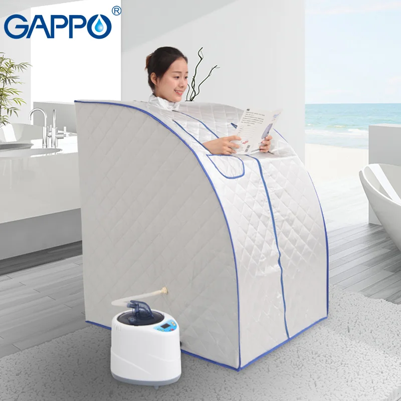 GAPPO Паровая сауна портативная Паровая Ванна домашняя Паровая сауна комната инфракрасная сауна коробка спа с парогенератором емкость 2л потеря веса