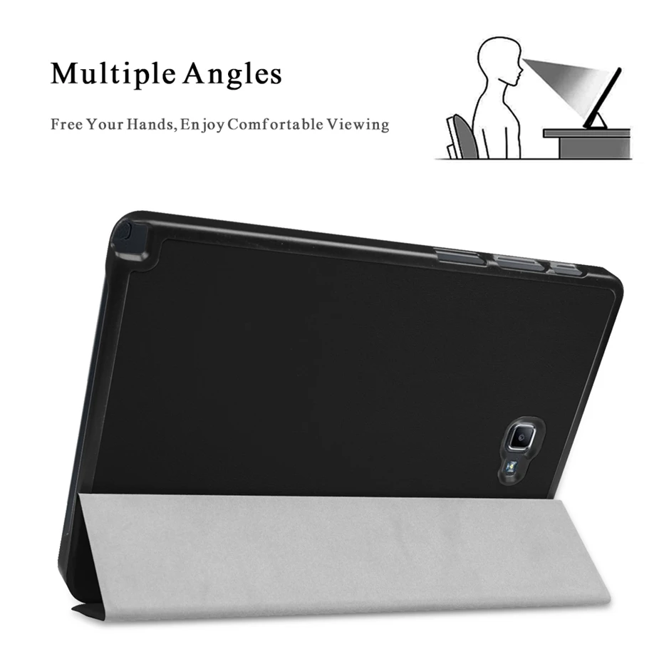 Складной флип чехол из искусственной кожи для Samsung GALAXY Tab A с S Pen P580 P585 P580N 10 1
