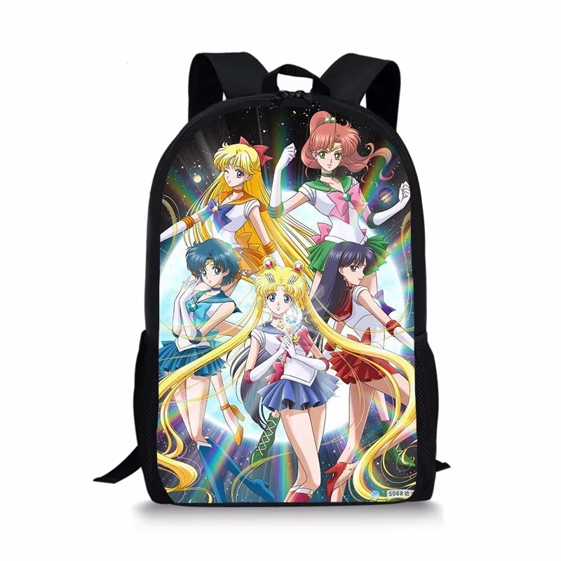 Аниме Сейлор Мун рюкзак SailorMoon Кристальный для подростков девочек детские