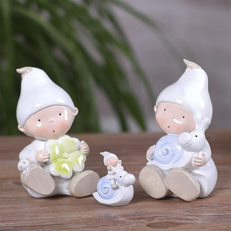 Милые украшения для детской комнаты с изображением эльфа миниатюрные креативные