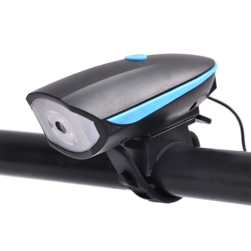 TWTOPSE 2 в 1 Водонепроницаемые огни для велосипеда колокольчик Рог зарядка через usb