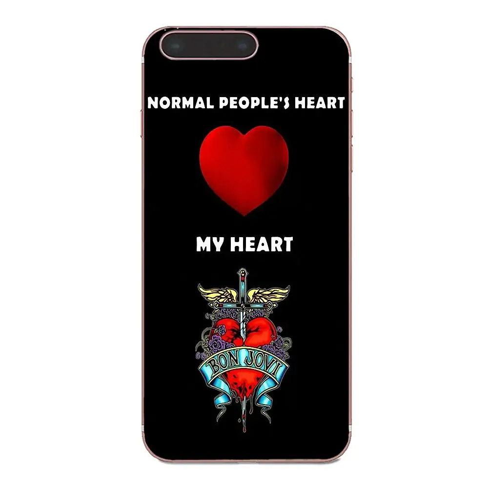Для Apple iPhone X XS Max XR 4 4S 5 5C 5S SE 6 6S 7 8 Plus Мягкий роскошный ремешок из ТПУ Bon Jovi |