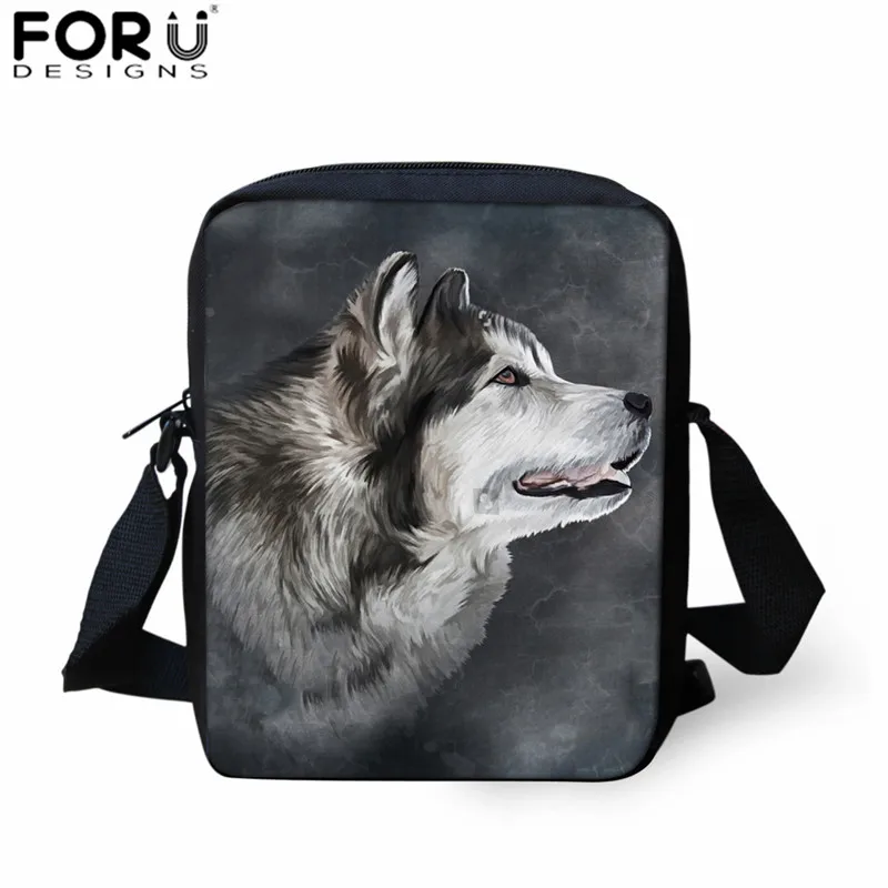 L5220E FORUDESIGNS/школьные сумки для мальчиков-подростков; рюкзак с принтом Alaskan Malamute; Детский Школьный набор; детские сумки для книг; сумка на плечо - Цвет: L5220E