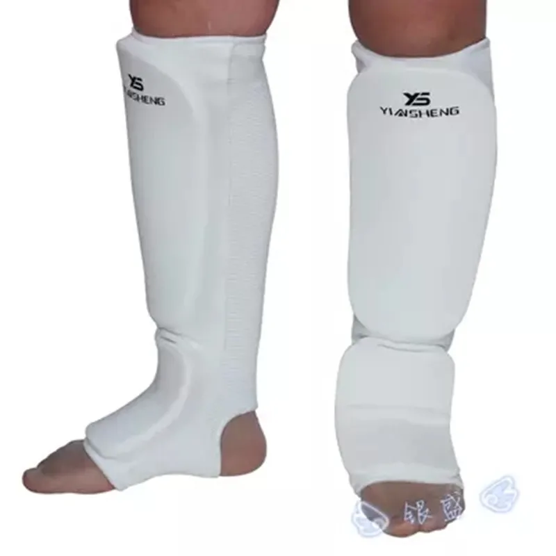 Новинка высококачественные защитные накладки на ногу для каратэ и тхэквондо