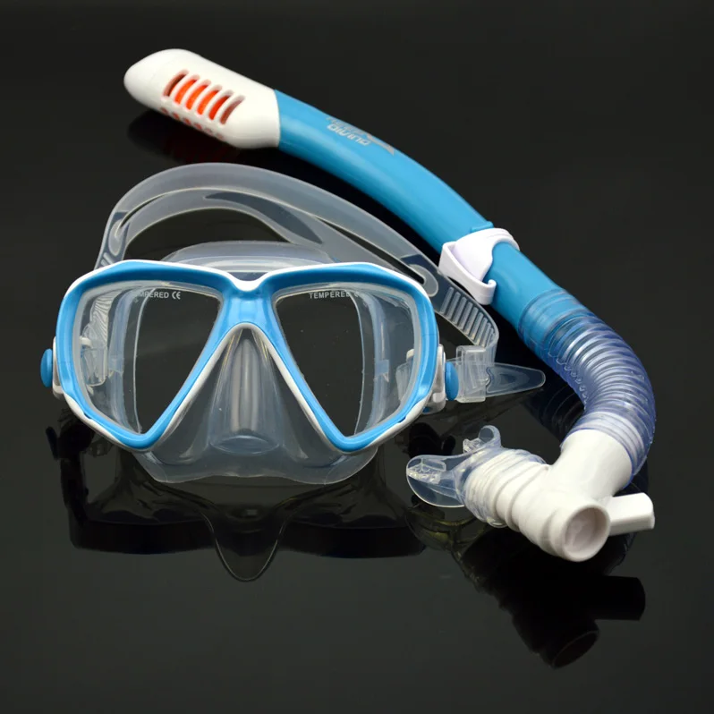 Держать Дайвинг детей полный сухой силикон взрывозащищенные линзы маски для