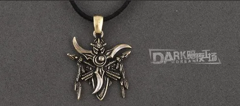 YP0147 модное ожерелье в форме ночного эльфа Индивидуальность дизайн игра Pandent