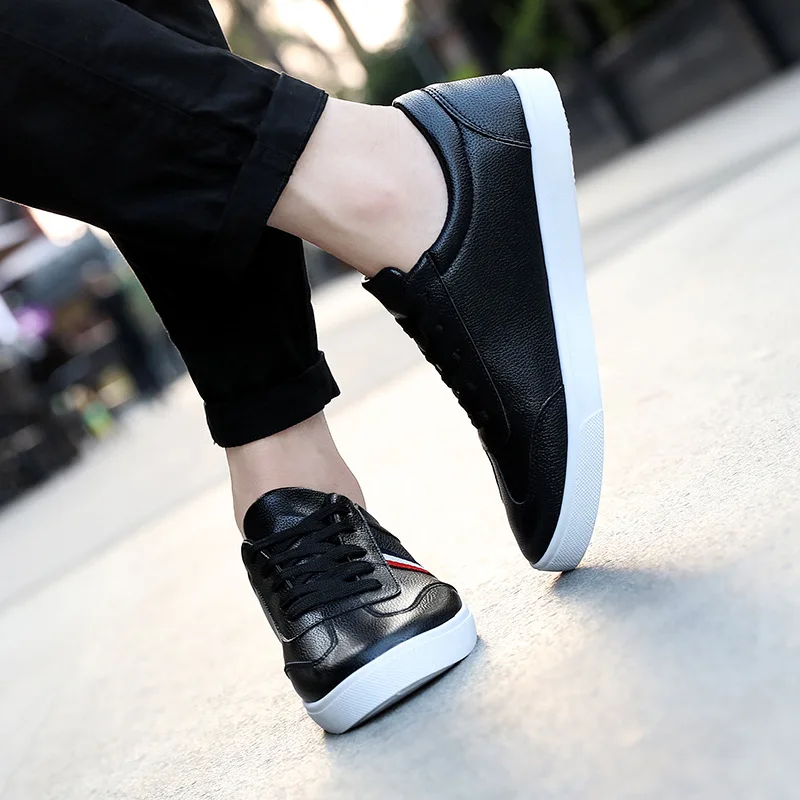 Лучшие цены! Модная Повседневная белая парусиновая обувь высокого качества