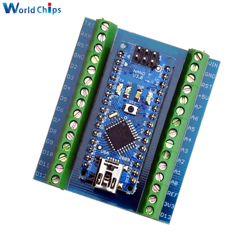 Контроллер ATMEGA328 Atmega328P Nano V3.0 3 0 терминальный адаптер CH340G CH340 модуль платы