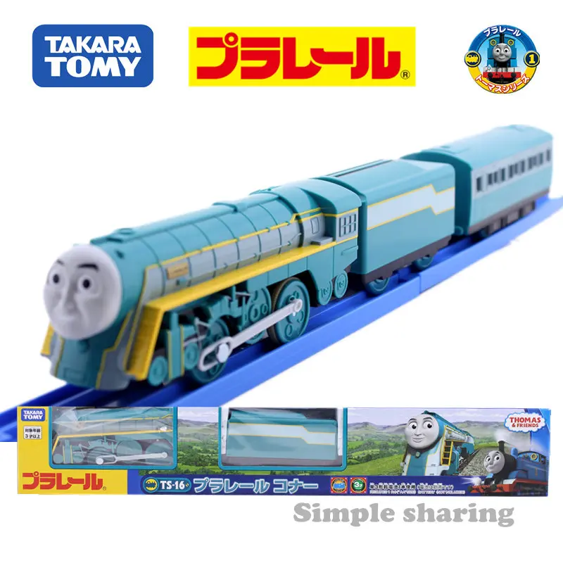 Takara TOMY tomica поезд модель комплект TRACKAMSTER TS-16 Коннор литья под давлением Горячая поп миниатюрные забавные волшебные детские игрушки