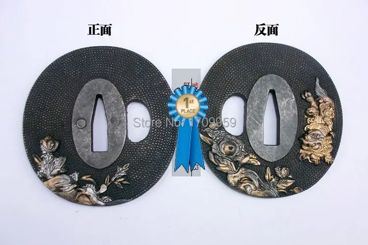 Хороший Сплав Tsuba Handguard для японского самурая Катана вакизаши Танто аксессуары для мечей ручной работы