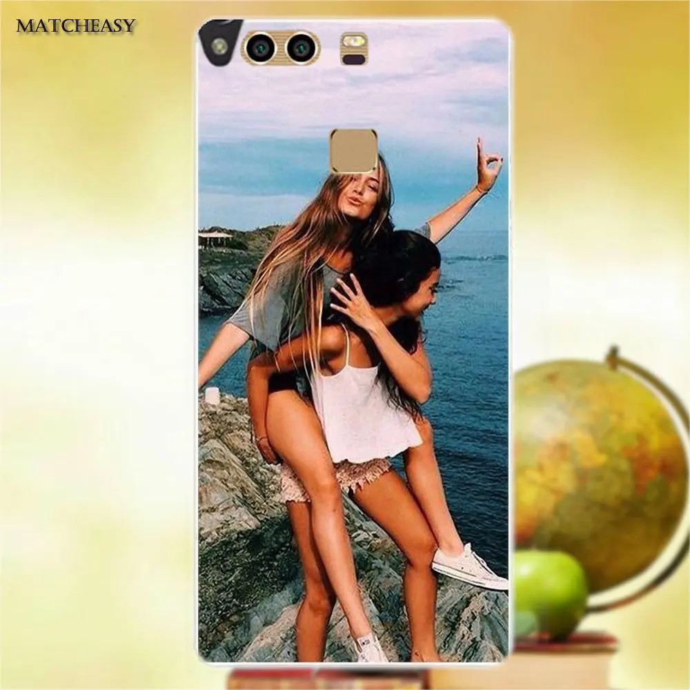 TPU Retail New Fashion His Hers Best Friends Bff For Huawei G7 G8 Honor 5A 5C 5X 6 6X 7 8 V8 Mate 9 P7 P8 P9 P10 Lite Plus | Мобильные