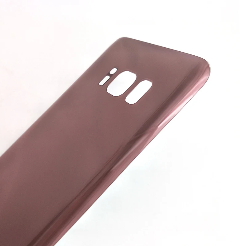 S8 Plus задняя крышка батарейного отсека для Samsung Galaxy G950F G955F Крышка стеклянная