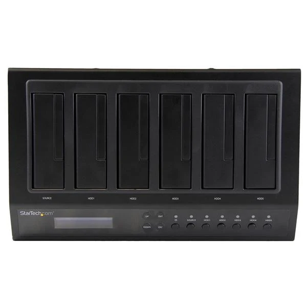 StarTech.com USB 3 0/eSATA 6 Бей жесткий диск Дубликатор док 1:5 HDD/SSD Cloner и ластик 6000 ГБ 2 5 &quot