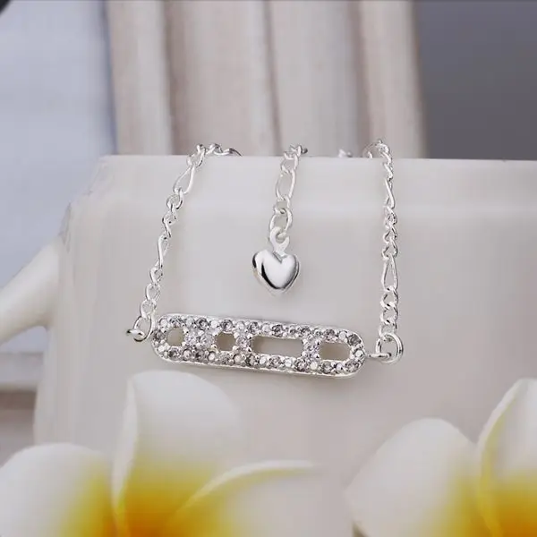 Сердце E117S #2014 мода продажа посеребренная латунь бижутерии старинные ювелирные