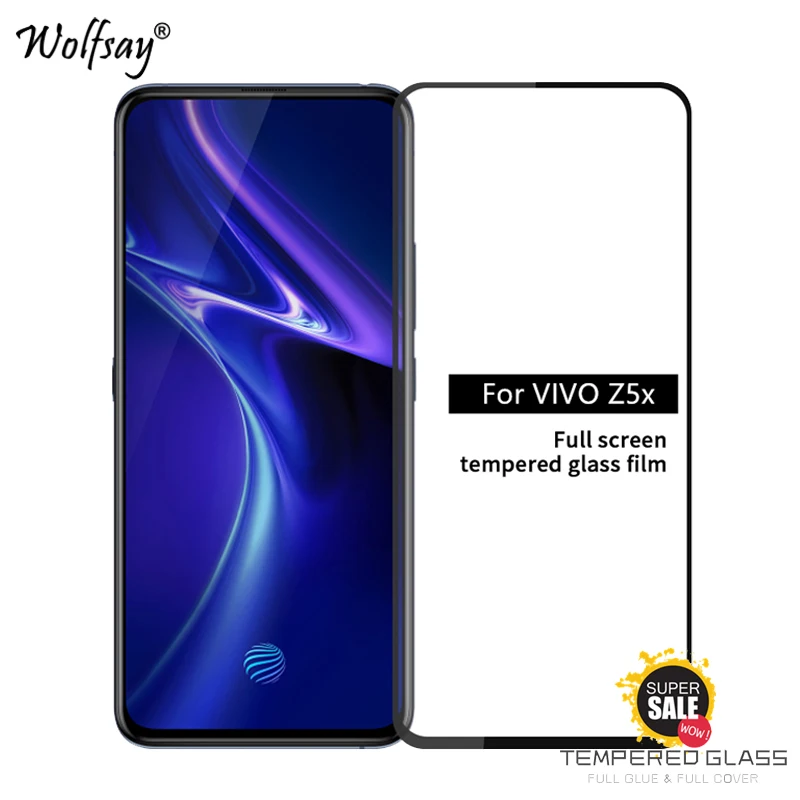 

2 шт. полное покрытие клея стекло Vivo Z5x защита экрана закаленное стекло для BBK Vivo Z5x пленка для телефона для BBK Vivo Z5x стекло V1911A