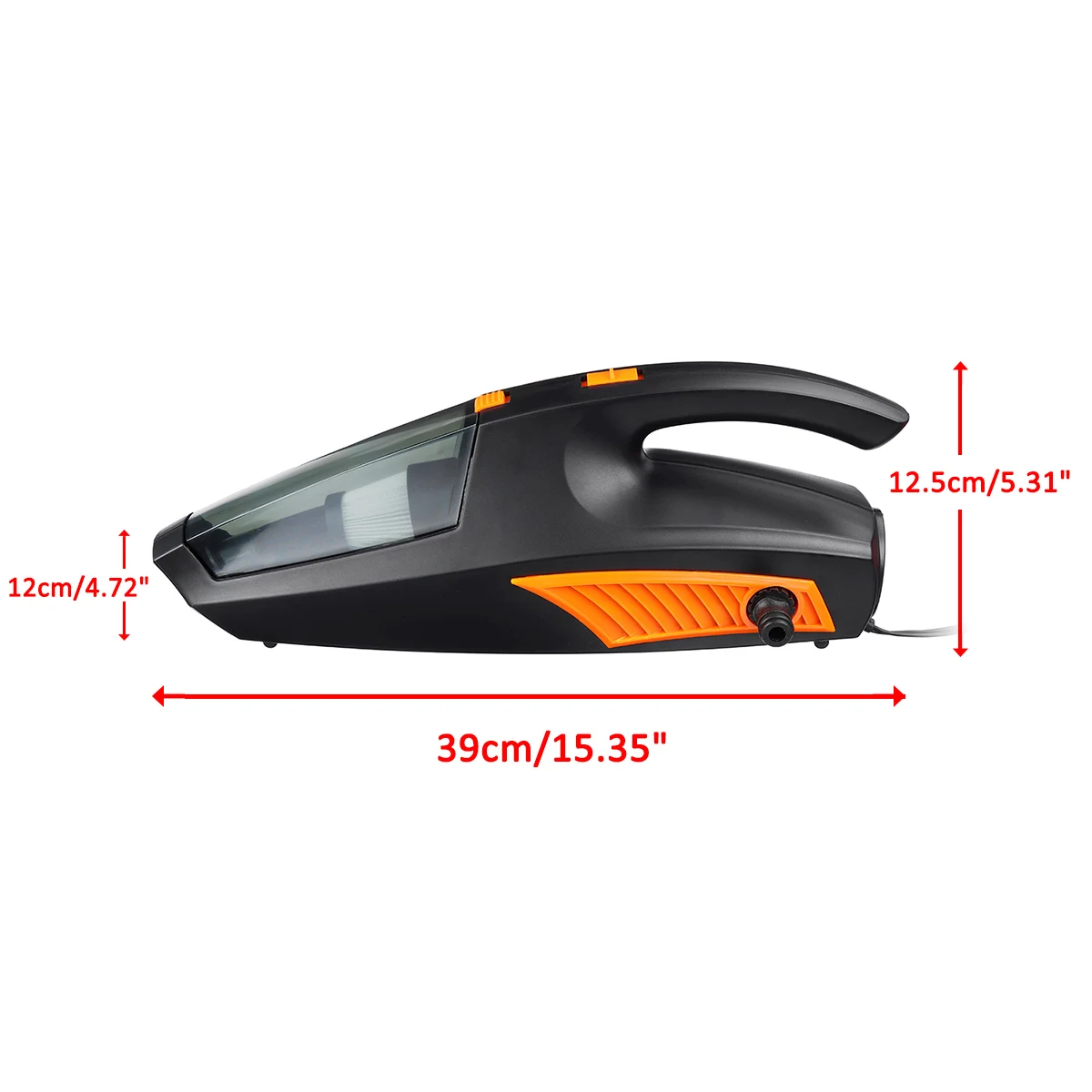 12V 120W Портативный для сухой и влажной уборки двойной Применение ручной пылесос моющий с проводом шины надувной автомобильный пылесос освещение