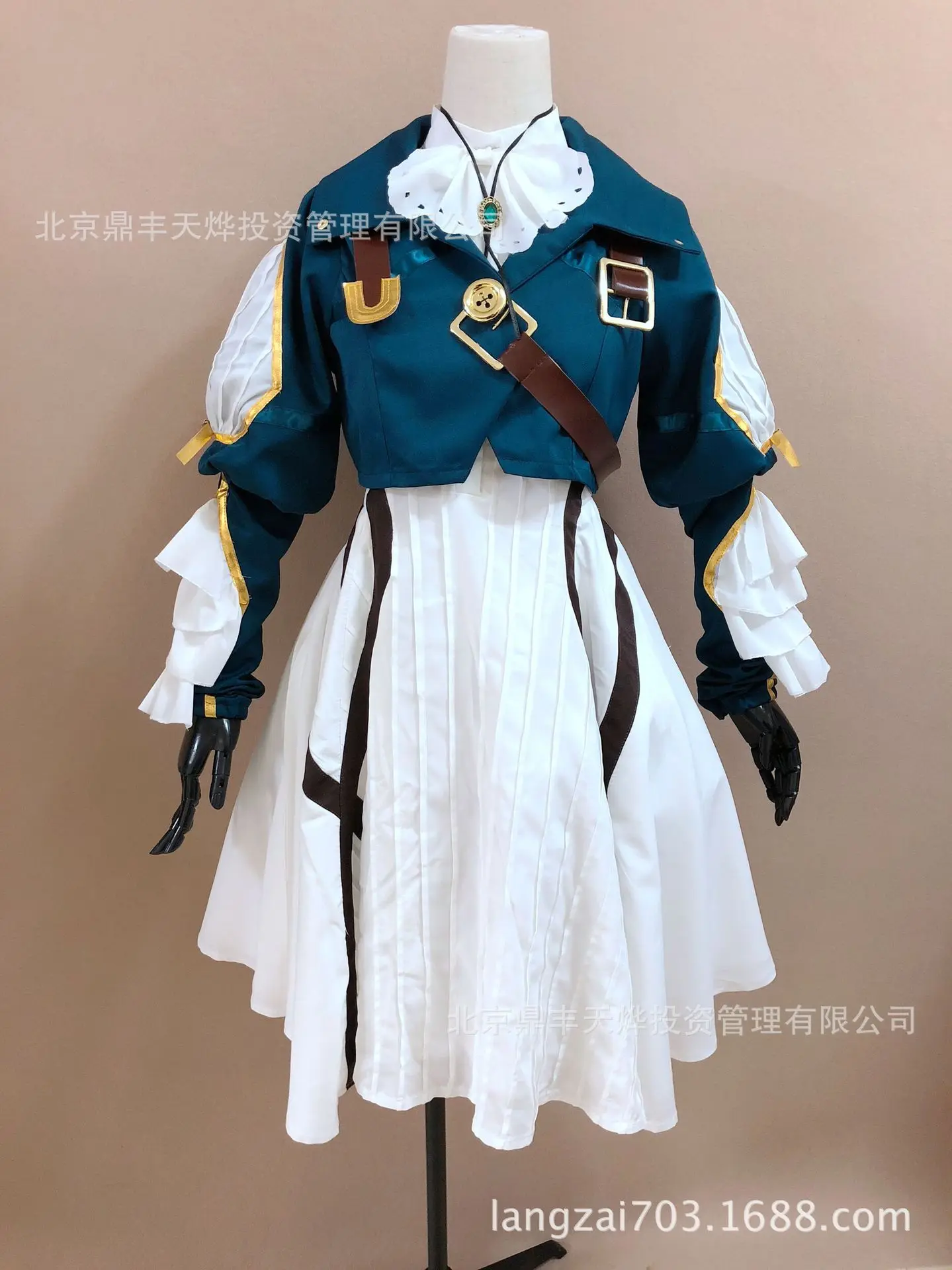 Фиолетовый Evergarden светильник Роман издание Косплэй костюм платье на заказ для