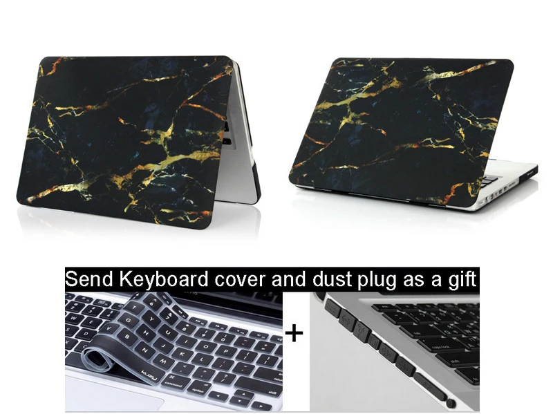 Мраморный чехол для ноутбука MacBook Air 13 A1466 Pro Retina 11 12 15 сенсорной панели mac book New A1932 +