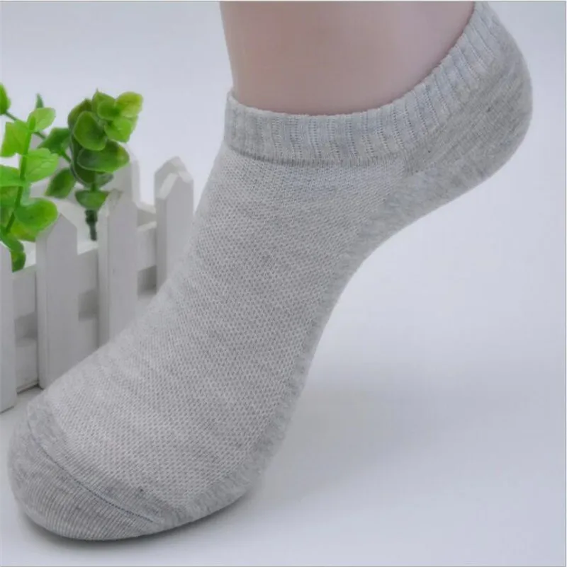Fcare 10 шт. = 5 пар мужские хлопковые летние тонкие короткие сетчатая лодка с низким вырезом невидимые лодочки носки до лодыжки