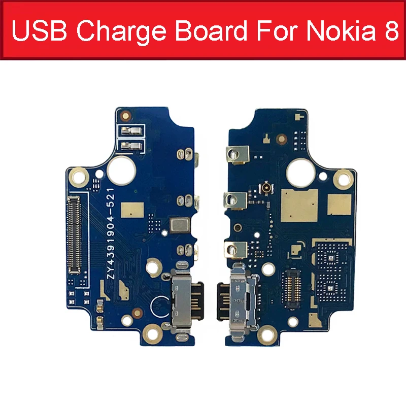 Charger USB Jack Board For Nokia 2 2.1 3 3.1 Plus 5 5.1 6 6.1 7 7.1 Plus 8 Charging USB Port Board Module Replacement Parts