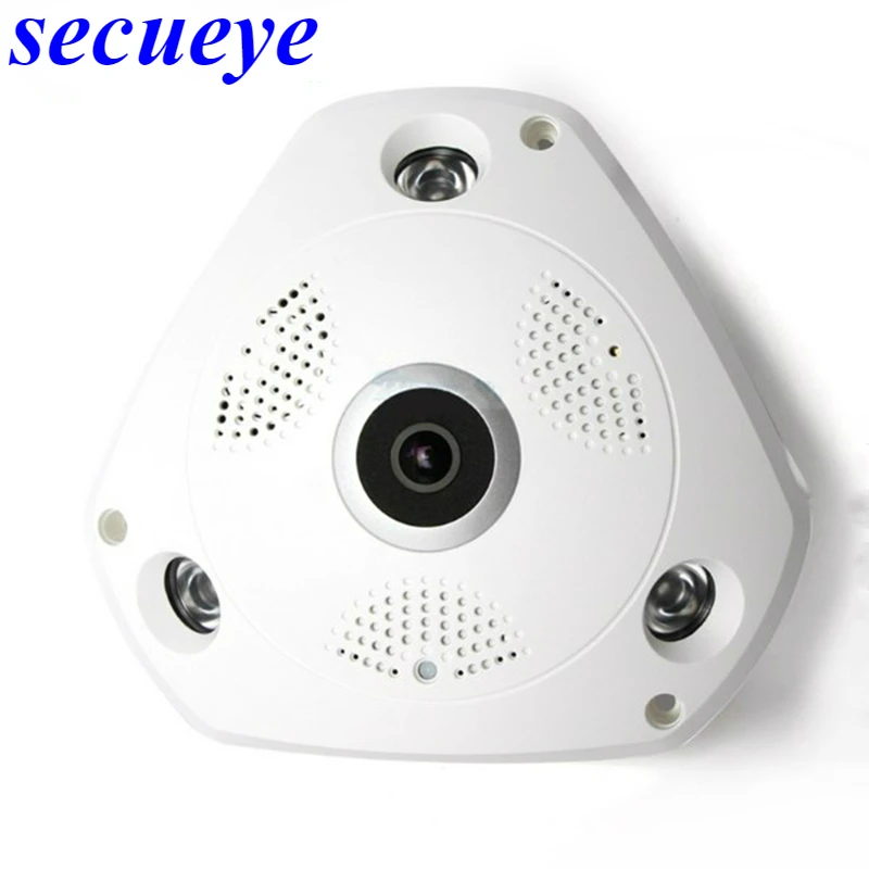 Secueye 360 градусов панорамная VR камера HD 960P беспроводная WIFI ip домашняя система
