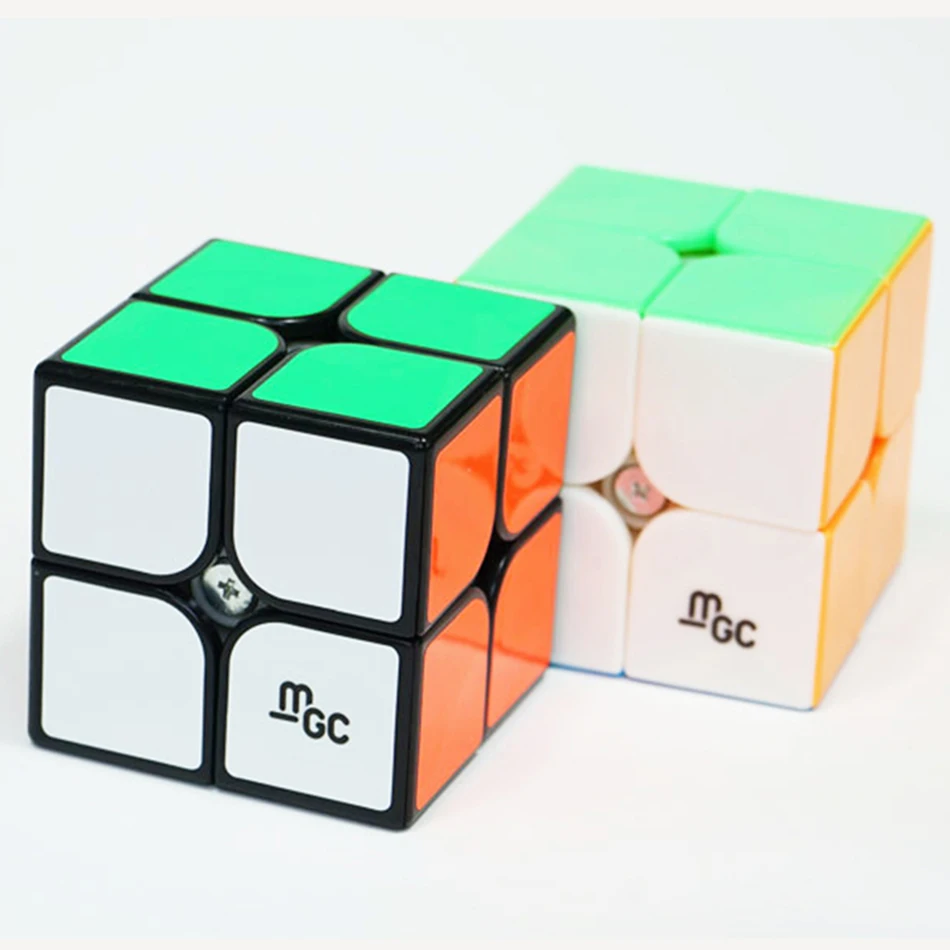 Оригинальный YJ MGC 2x2 Магнитный Волшебный куб Yongjun 2*2 скоростной для тренировки