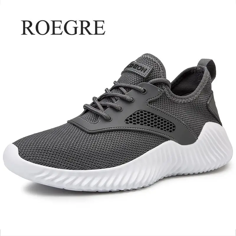 

Мужские кроссовки с дышащей сеткой Tenis Masculino Adulto, повседневные Черные кроссовки на шнуровке, большие размеры 36-47, Прямая поставка, 2019