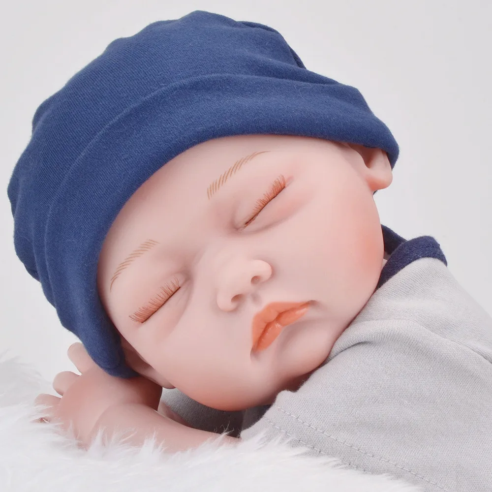 52 см силиконовая кукла симулятор Реборн игрушки для кукол ручной работы детские