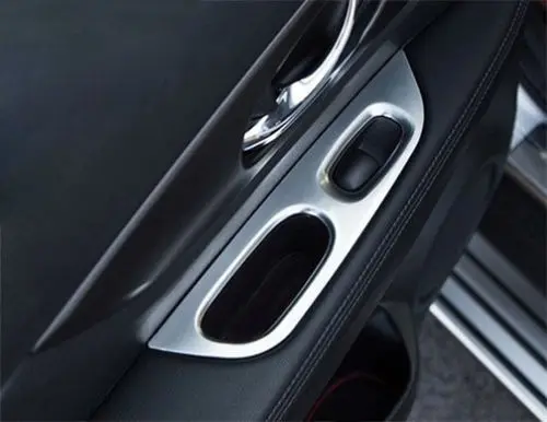 Хромированная Крышка для внутренней двери подлокотника окна переключателя Nissan