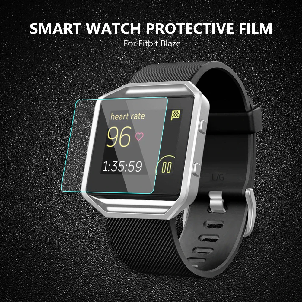 9H твердость 0 26 мм для умных часов Fitbit Blaze Премиум Защитная пленка экрана Arc 2.5D